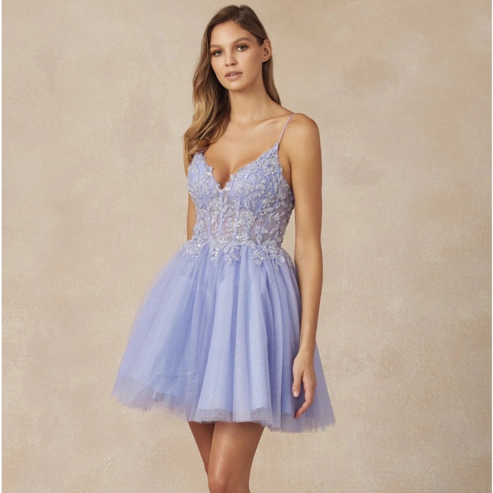 Juliet Dresses Style 863 Size XS Perwinkle